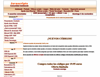 javascripts.astalaweb.net screenshot