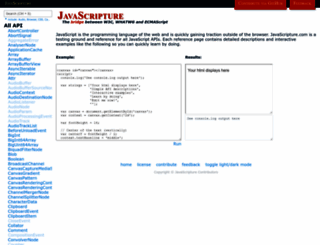 javascripture.com screenshot