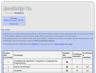 javascriptya.com.ar screenshot