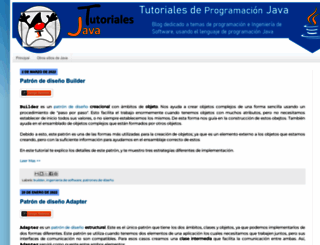 javatutoriales.com screenshot