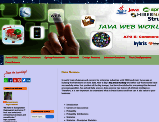 javaweb-world.blogspot.com screenshot