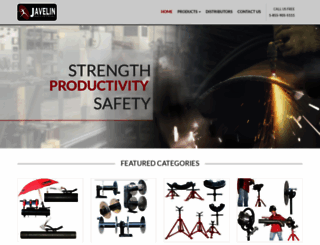 javelinindustrial.com screenshot