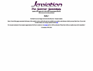 javiation.co.uk screenshot