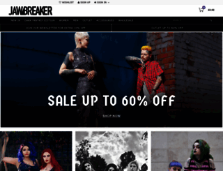 jawbreakerclothing.com screenshot