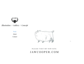 jawcooper.carbonmade.com screenshot
