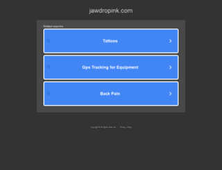 jawdropink.com screenshot