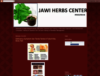 jawiherbscentre.blogspot.com screenshot