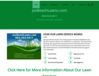 jaxbeachlawns.com screenshot