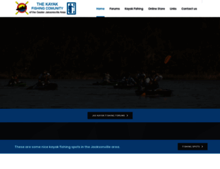 jaxkayakfishing.com screenshot