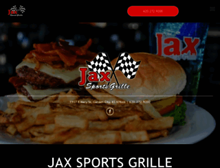 jaxsportsgrille.com screenshot