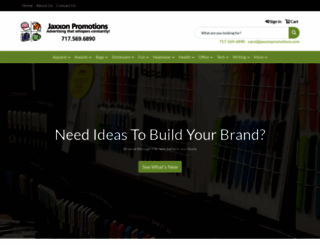 jaxxonpromotions.com screenshot