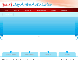 jayambeautosales.com screenshot