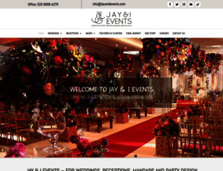 jayandievents.com screenshot