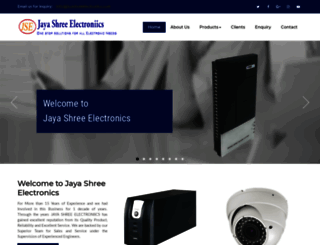 jayashreeelectronics.co.in screenshot