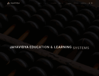 jayavidya.com screenshot