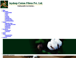 jaydeepcotton.com screenshot