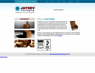 jaydevpackaging.com screenshot