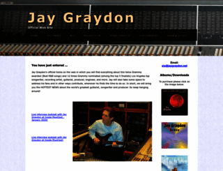 jaygraydon.com screenshot