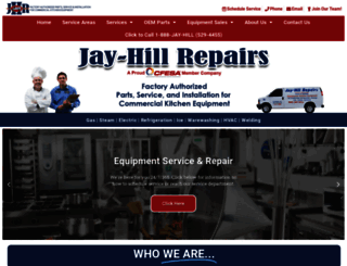 jayhillrepairs.com screenshot