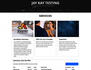 jaykaytesting.com screenshot