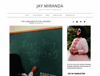 jaymiranda.com screenshot