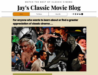 jaysclassicmovieblog.com screenshot
