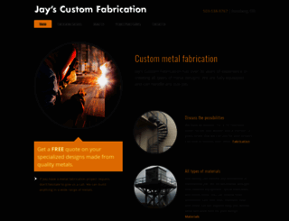 jayscustomfabrication.com screenshot