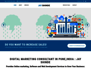 jayshinde.com screenshot