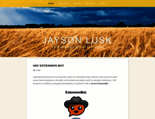 jaysonlusk.com screenshot