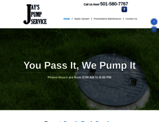 jayspumpservicear.com screenshot