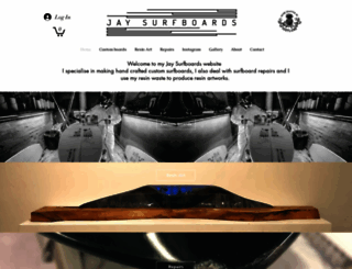 jaysurfboards.co.uk screenshot