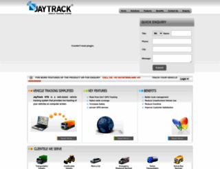 jaytrack.co.in screenshot
