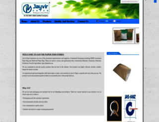 jayvirpaper.com screenshot