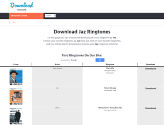 jaz.download-ringtone.com screenshot