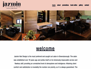 jazminhairdesign.com.au screenshot