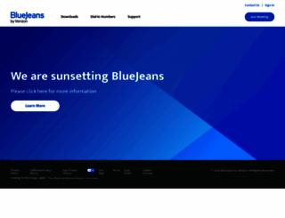 jazz.bluejeans.com screenshot