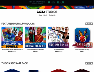 jazzastudios.com screenshot