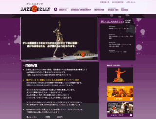 jazzbelly.net screenshot