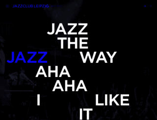 jazzclub-leipzig.de screenshot