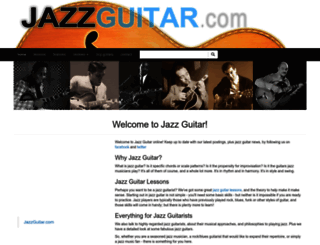 jazzguitar.com screenshot