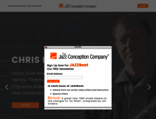 jazzimprovisation.com screenshot