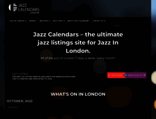 jazzin.london screenshot