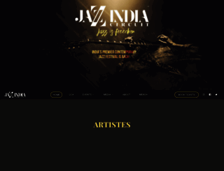jazzindiacircuit.com screenshot