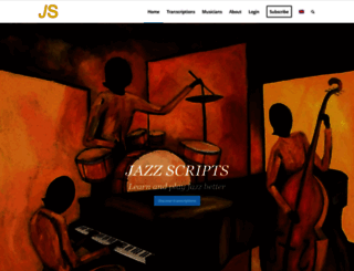 jazzscripts.com screenshot