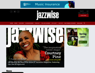 jazzwise.com screenshot