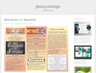 jazzysongs.info screenshot