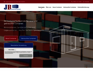 jb-containerhandel.de screenshot