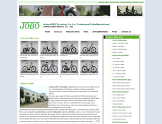 jb-electricbikes.com screenshot