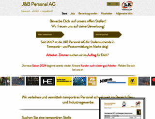 jb-personal.ch screenshot
