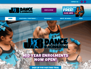 jbdance.com.au screenshot